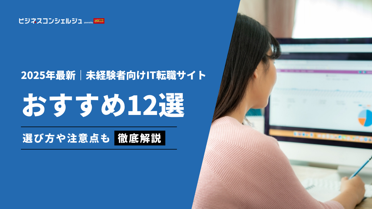未経験でもIT転職できる？おすすめIT転職サイト・転職エージェント12選｜選び方や転職成功のポイントも | ビジネスコンシェルジュ powered  by お名前.com
