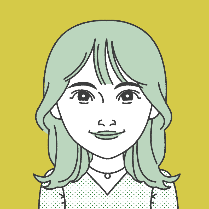 近藤芹香の似顔絵イラスト